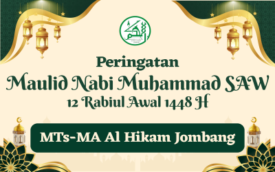 Khusyuknya Khotmil Qur'an dan Lantunan Diba' Warnai Maulid Nabi di MTs-MA Al Hikam Jombang