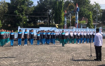 Tanamkan Disiplin Ala Militer, MTs-MA Al Hikam Gelar PK3 di Satrad 222 TNI AU